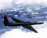 The Lockheed U-2, nicknamed 'Dragon Lady', is a single-engine, very high-altitude reconnaissance aircraft operated by the United States Air Force (USAF) and previously flown by the Central Intelligence Agency (CIA). It provides day and night, very high-altitude (70,000 feet / 21,000 meters), all-weather intelligence gathering. The aircraft is also used for electronic sensor research and development, satellite calibration, and satellite data validation.
