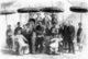 Vietnam: The Mandarin of the port of Haiphong with the director of police, 1883
